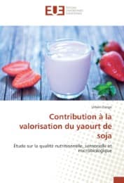 Cover von Contribution à la valorisation du yaourt de soja