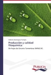 Cover von Producción y calidad fitoquímica
