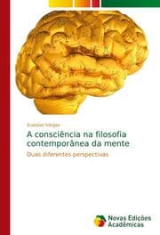 Cover von A consciência na filosofia contemporânea da mente