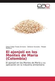 Cover von El ajonjolí en los Montes de María (Colombia)
