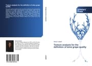 Cover von Texture analysis for the definition of wine grape quality