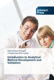 Cover von Introduction to Analytical Method Development and Validation