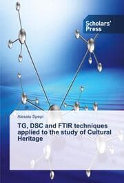 Cover von TG, DSC and FTIR techniques applied to the study of Cultural Heritage