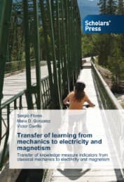 Cover von Transfer of learning from mechanics to electricity and magnetism