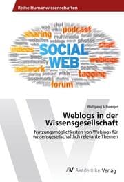 Cover von Weblogs in der Wissensgesellschaft