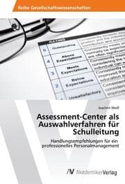 Cover von Assessment-Center als Auswahlverfahren für Schulleitung