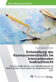 Cover von Entwicklung des Konnossementrechts im internationalen Seefrachtrecht