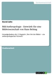Cover von Bild-Anthropologie - Entwürfe für eine Bildwissenschaft von Hans Belting