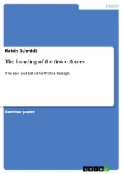 Cover von The founding of the first colonies