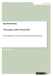 Cover von 'Teenager außer Kontrolle'