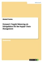 Cover von Demand / Supply Balancing als Erfolgsfaktor für das Supply Chain Management
