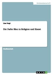 Cover von Die Farbe Blau in Religion und Kunst