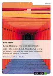 Cover von Keep Burning. Burnout-Prophylaxe und -Therapie durch Shaolin-Qi Gong