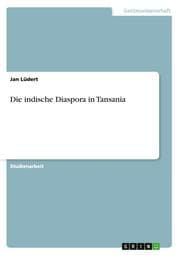 Cover von Die indische Diaspora in Tansania