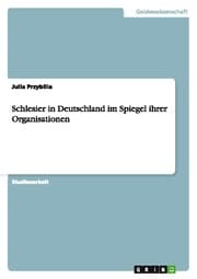 Cover von Schlesier in Deutschland im Spiegel ihrer Organisationen