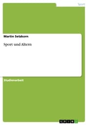 Cover von Sport und Altern