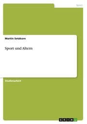 Cover von Sport und Altern