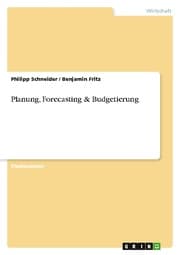 Cover von Planung, Forecasting & Budgetierung