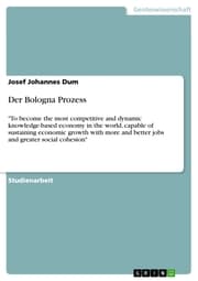 Cover von Der Bologna Prozess