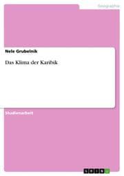 Cover von Das Klima der Karibik