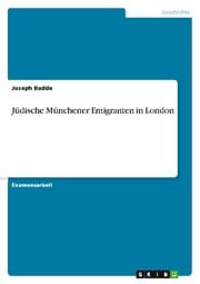 Cover von Jüdische Münchener Emigranten in London