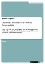 Cover von Christliche Wurzeln der modernen Armutspolitik