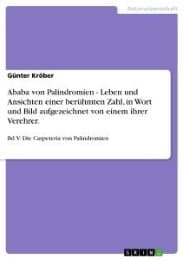 Cover von Ababa von Palindromien - Leben und Ansichten einer berühmten Zahl, in Wort und Bild aufgezeichnet von einem ihrer Verehrer V