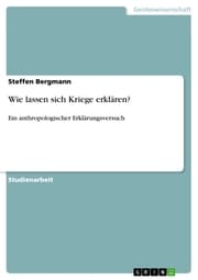 Cover von Wie lassen sich Kriege erklären?