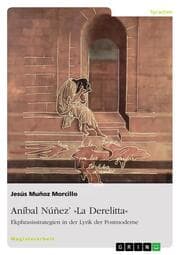 Cover von Aníbal Núñez 'La Derelitta'. Ekphrasisstrategien in der Lyrik der Postmoderne