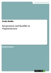 Cover von Kooperation und Konflikt in Organisationen
