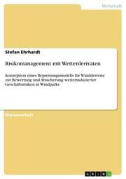 Cover von Risikomanagement mit Wetterderivaten