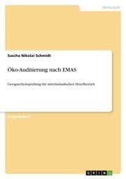 Cover von Öko-Auditierung nach EMAS