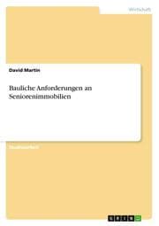Cover von Bauliche Anforderungen an Seniorenimmobilien