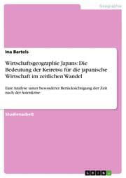 Cover von Wirtschaftsgeographie Japans