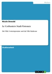 Cover von Le Corbusiers Stadt-Visionen