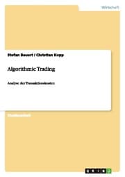 Cover von Algorithmic Trading