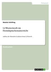 Cover von L2-Worterwerb im Fremdsprachenunterricht
