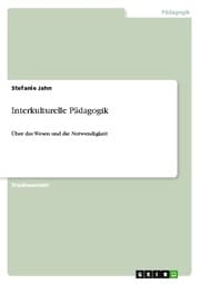 Cover von Interkulturelle Pädagogik