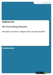 Cover von Die Ermordung Hypatias