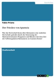 Cover von Der Frieden von Apameia