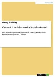 Cover von Österreich im Schatten des Staatsbankrotts?