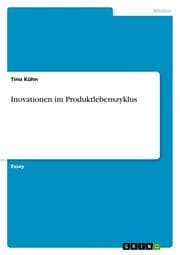 Cover von Inovationen im Produktlebenszyklus