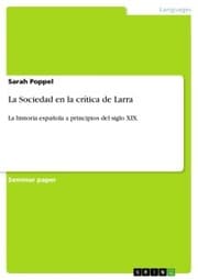 Cover von La Sociedad en la crítica de Larra