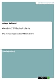 Cover von Gottfried Wilhelm Leibniz