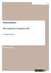 Cover von Piercing the Corporate Veil