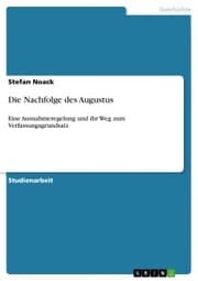 Cover von Die Nachfolge des Augustus