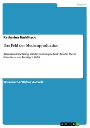 Cover von Das Feld der Medienproduktion