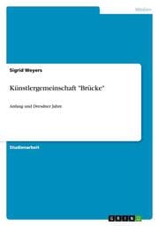 Cover von Künstlergemeinschaft 'Brücke'