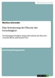 Cover von Eine Erweiterung der Theorie der Gerechtigkeit