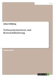 Cover von Verbraucherinsolvenz und Restschuldbefreiung